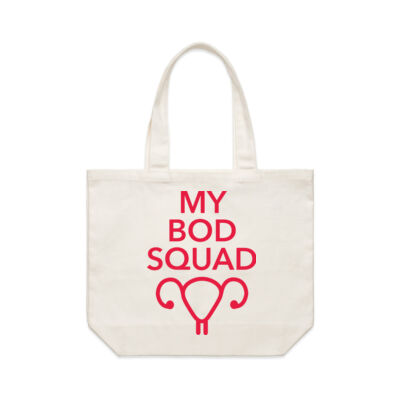 My Body Squad carry all tote bag Thumbnail