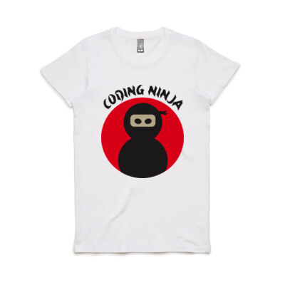 Coding ninja Large design Women's T Thumbnail
